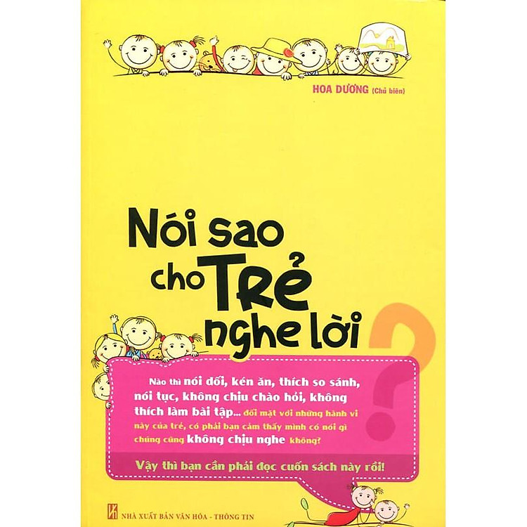 Nói Sao Cho Trẻ Nghe Lời