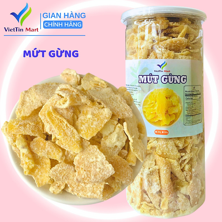MỨT GỪNG LÁT THƠM NGON CHO NGÀY TẾT