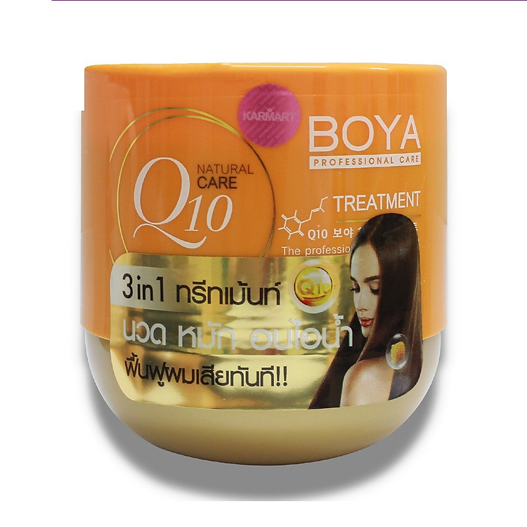 Kem Ủ Tóc BOYA Q10 Hair Treatment Phục Hồi Và Giúp Tóc Mềm Mượt THÁI LAN