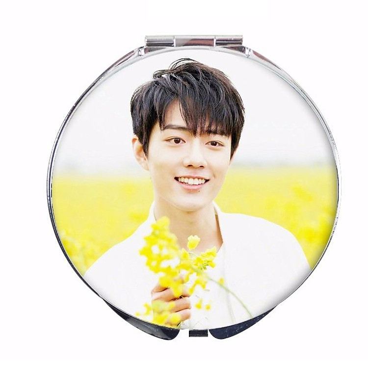 (2 mẫu) Gương Tiêu Chiến phim Trần tình lệnh ma đạo tổ sư bỏ túi cầm tay 2 mặt dễ thương tiện lợi tặng ảnh thiết kế Vcone