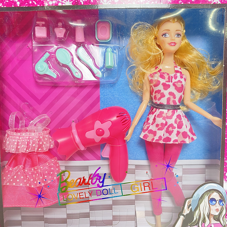 Búp bê bé gái HW20007709 Chính hãng Giá tốt - Hình ảnh 2