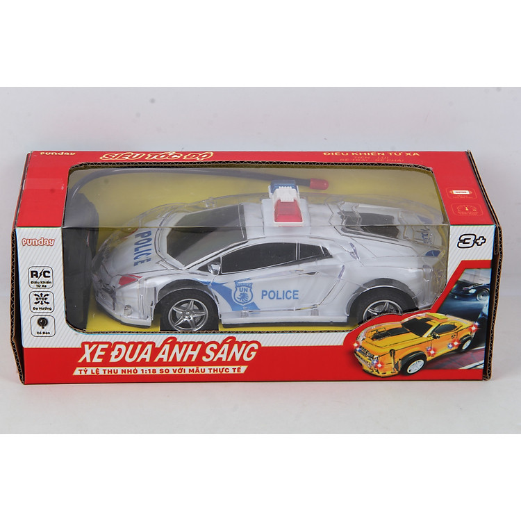 Đồ chơi trẻ em - Xe đua điều khiển từ xa có đèn FD-0002
