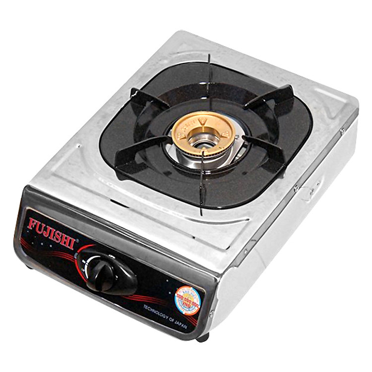 Bếp gas đơn BIOGAS mặt Inox chén đồng Fujishi FJ-BG2 - (Bếp chỉ dùng khí BIOGAS) - Hàng chính hãng
