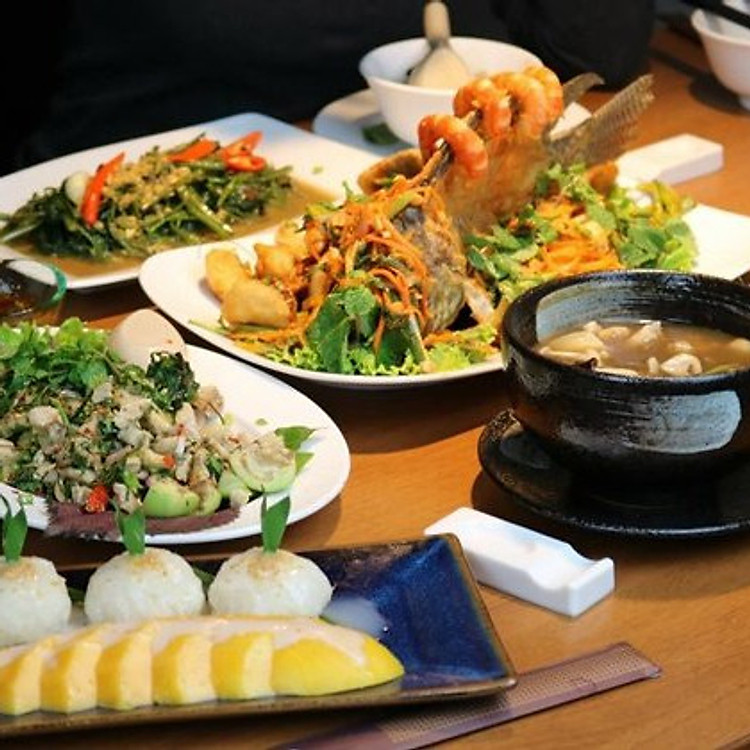 Voucher 200000đ thưởng thức tất cả tinh hoa ẩm thực Lào tại nhà hàng Khao Lao