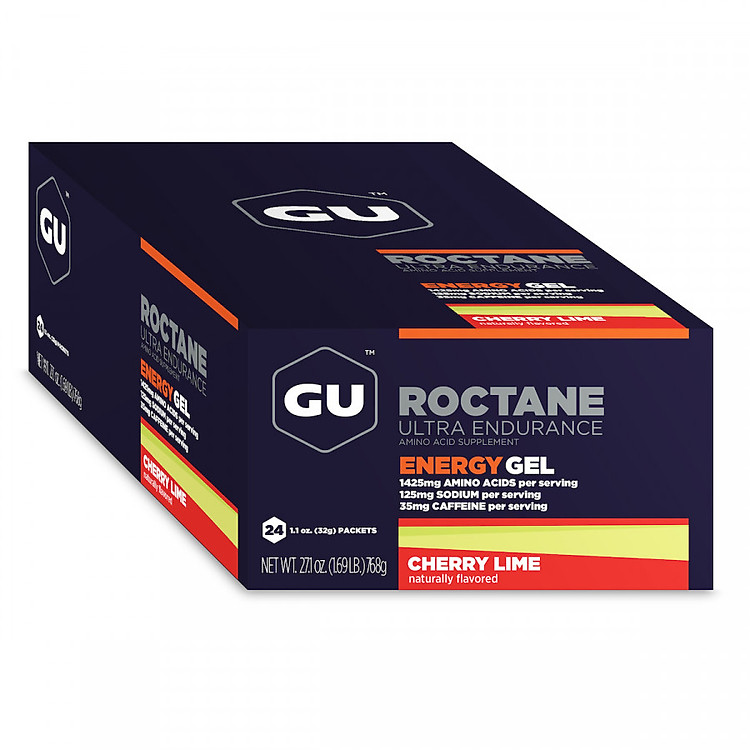 Gel Năng Lượng Gu Roctane Energy Vị Chanh Anh Đào (24 Gói / Hộp)