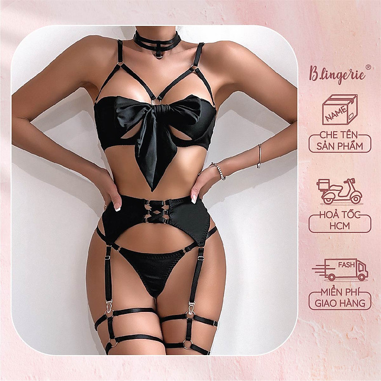 Bộ Đồ Lót Cột Nơ - B.Lingerie