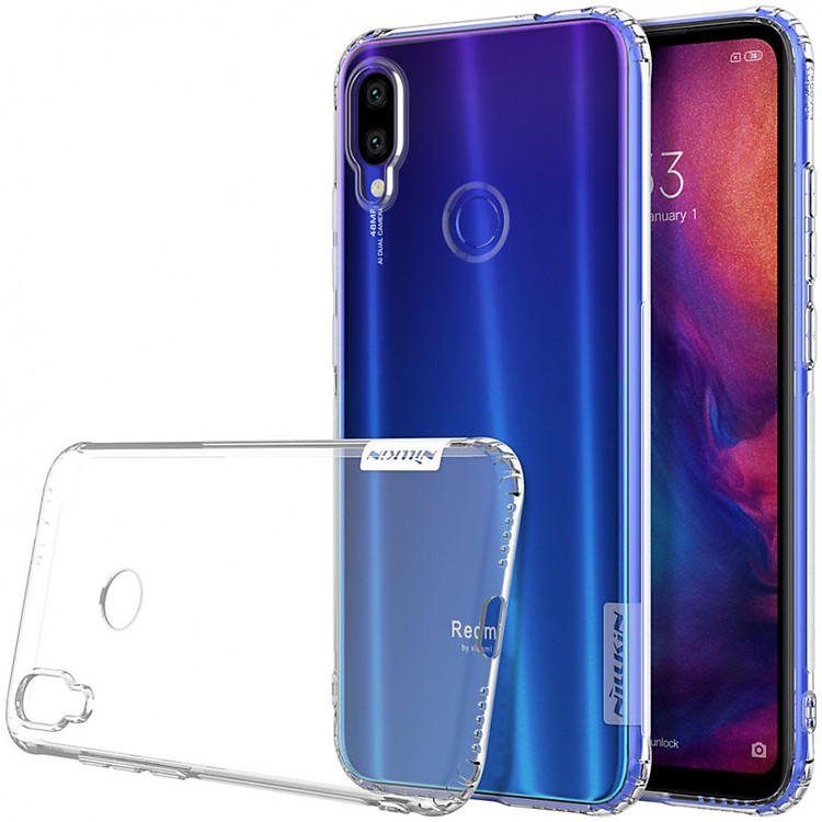 Ốp lưng dẻo silicon Xiaomi Redmi Note 7 / Note 7 Pro hiệu Nillkin - Hàng chính hãng