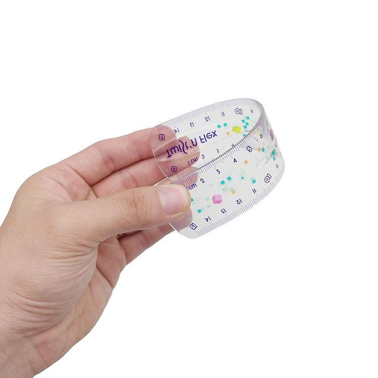 Bộ Thước Học Sinh Cuộn Mềm Pixel Party (3 chiếc) - Ảnh 6