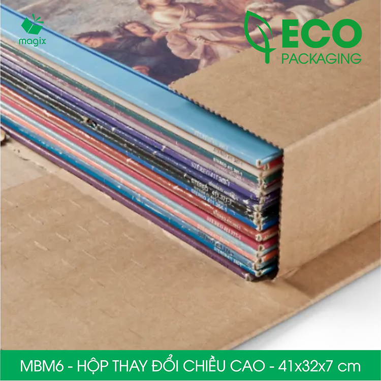 Hộp carton MBM6 (41x32x7cm, 100 chiếc) - Ảnh 4