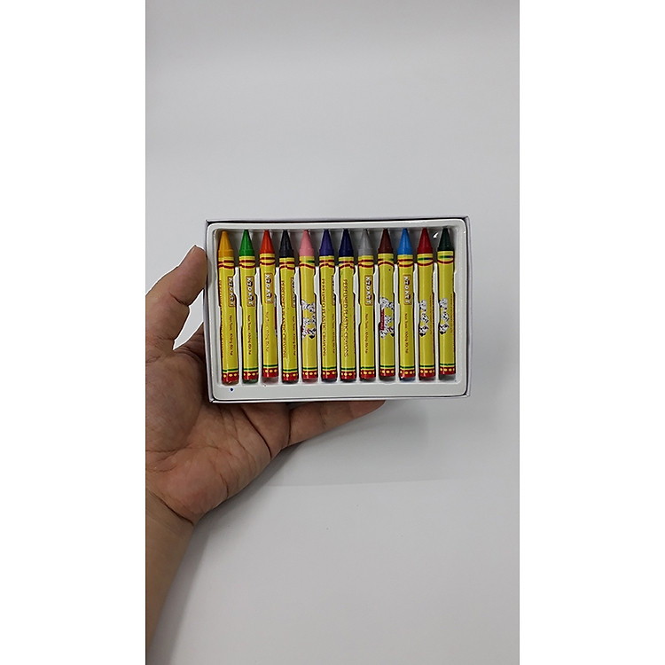 Viết Sáp Màu Chó Đốm BS-005 (12 màu) - Ảnh 3
