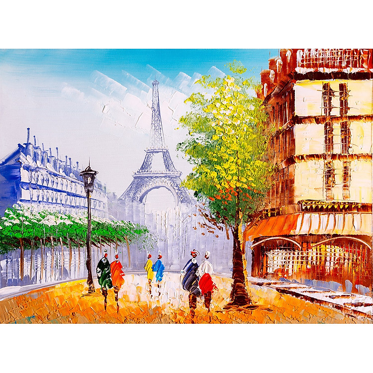 Mua Bộ tranh xếp hình 1500 mảnh Thu Paris Chính hãng Ưu đãi - Hình ảnh 2