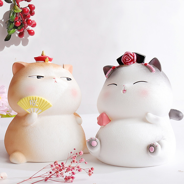 Bộ Mèo Hoàng Thượng Hoàng Hậu Mini