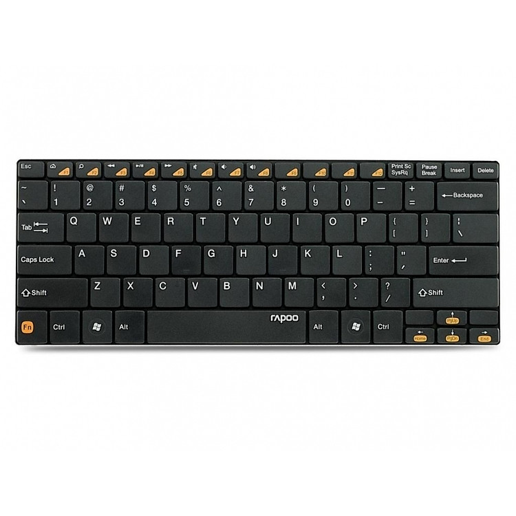 Bàn Phím Không Dây Rapoo E6100 kết nối Bluetooth - Hàng Chính Hãng