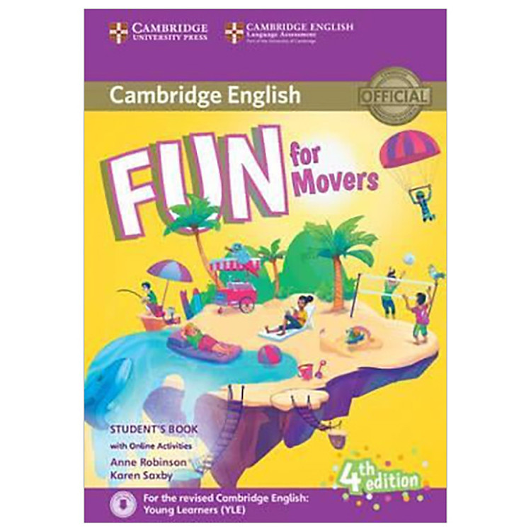 Sách Fun for Movers SB w Online Activities w Audio, 4ed