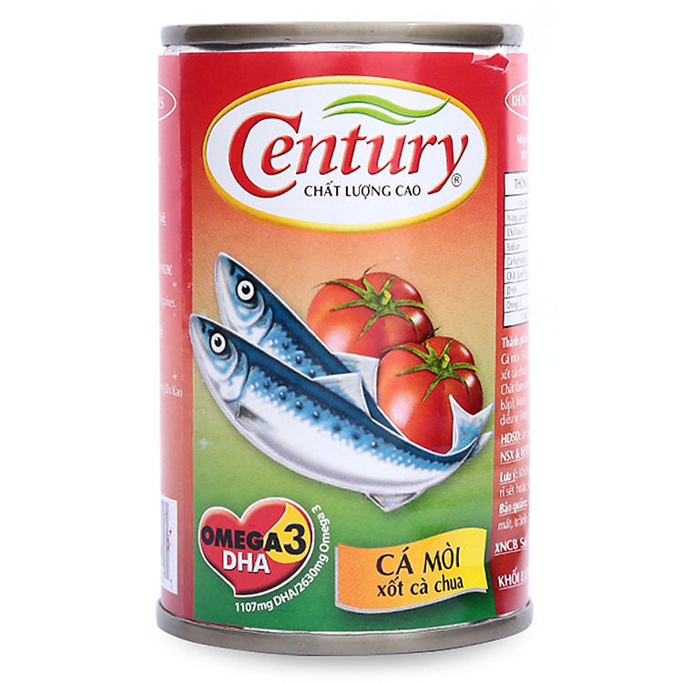 Cá Mòi Century Xốt Cà (155g)