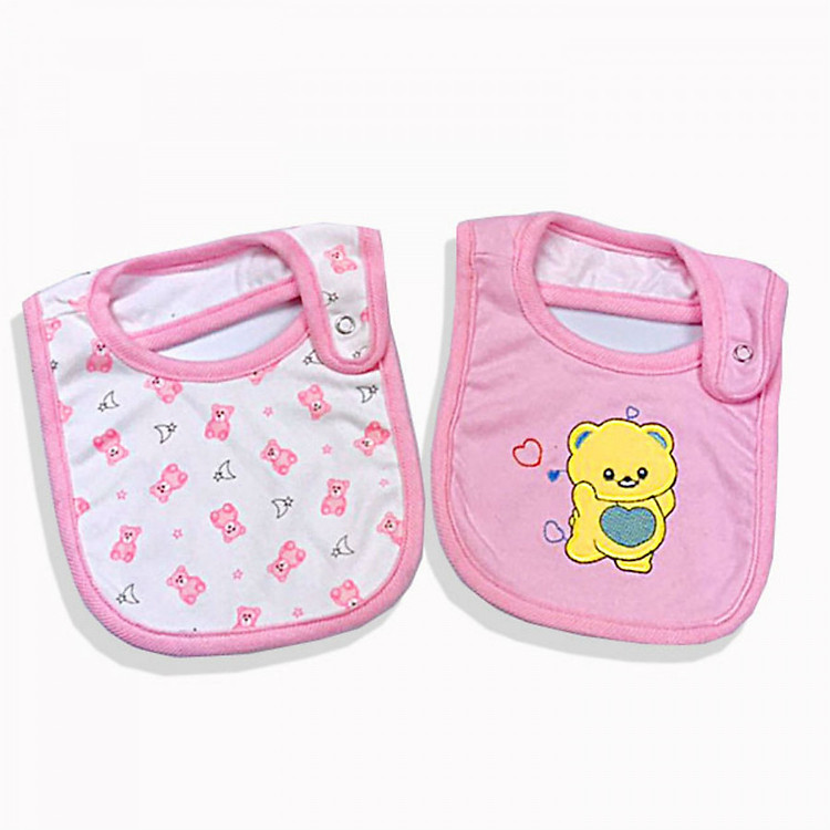 Combo 4 Yếm Nút Sơ Sinh Cho Bé Ăn Dặm