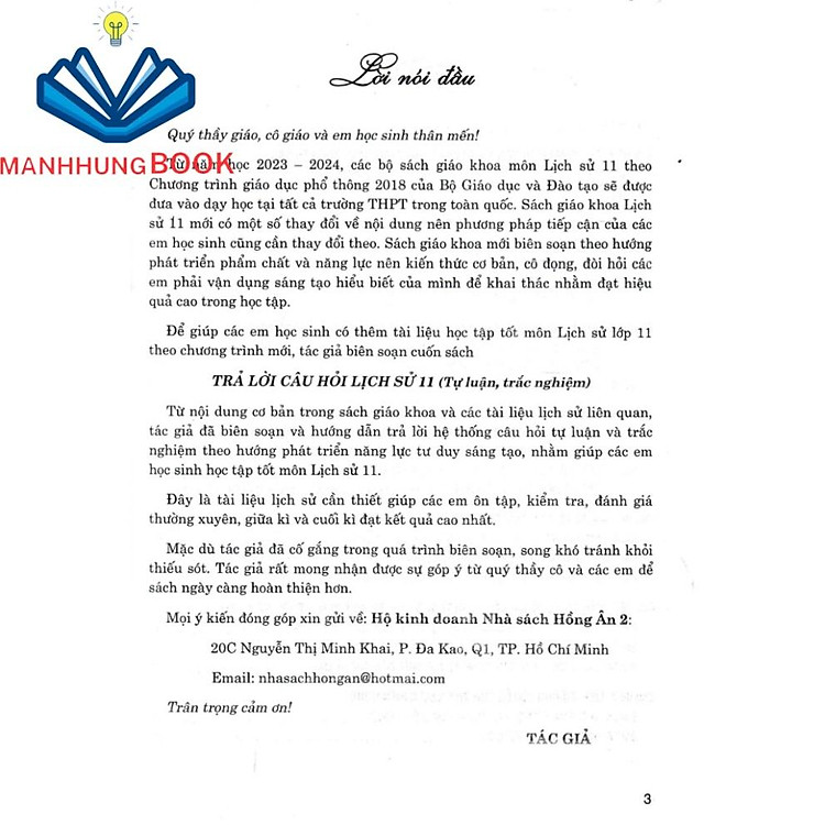 Trả lời Câu Hỏi Lịch Sử 11 - Tự Luận Và Trắc Nghiệm - Ảnh 2