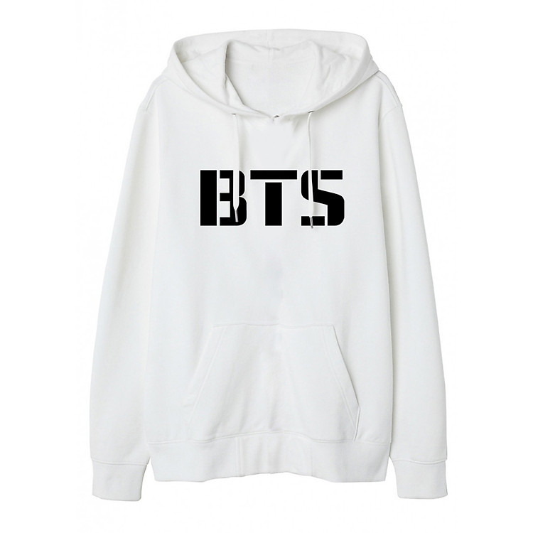 Áo Hoodie Nữ Dáng Rộng Nhóm Nhạc BTS