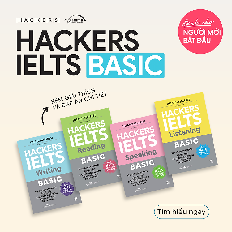 Bộ Hackers IELTS Basic - Ảnh 5