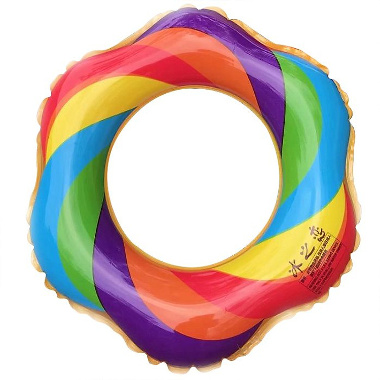 Phao bơi lục giác Rainbow Ice