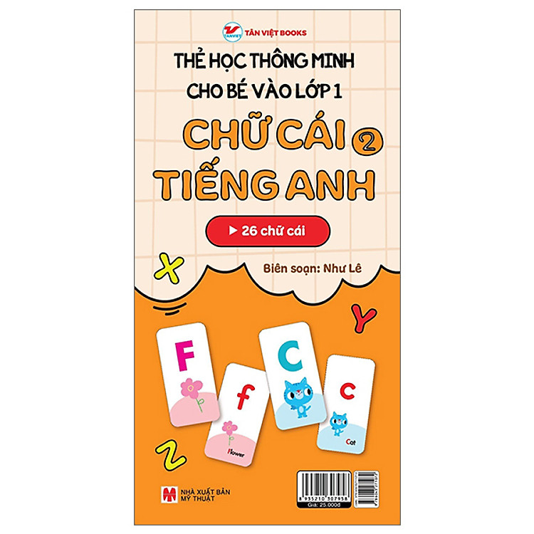 Thẻ Học Thông Minh Cho Bé Vào Lớp 1 – Chữ Cái Tiếng Anh 2