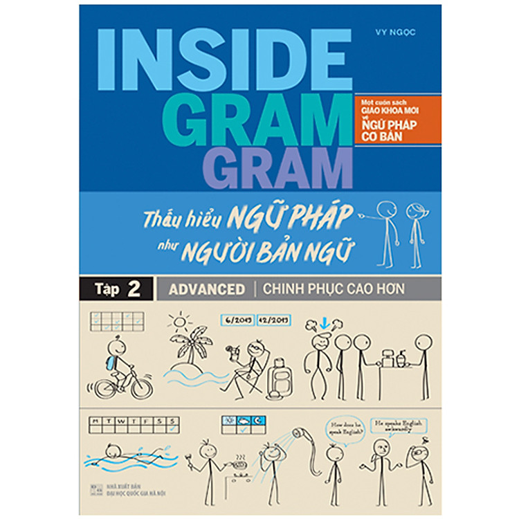 Sách Inside Gram Gram - Tập 2: Advanced - Chinh Phục Cao Hơn