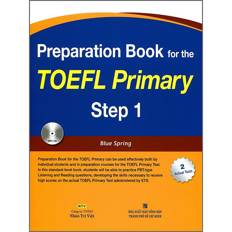 Preparation Book For TOEFL Primary Step 1