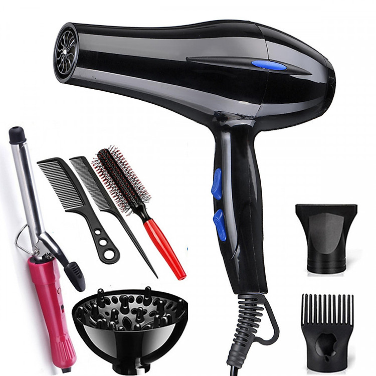 Bộ sản phẩm máy sấy tóc, thiết bị tạo kiểu tóc đa chức năng