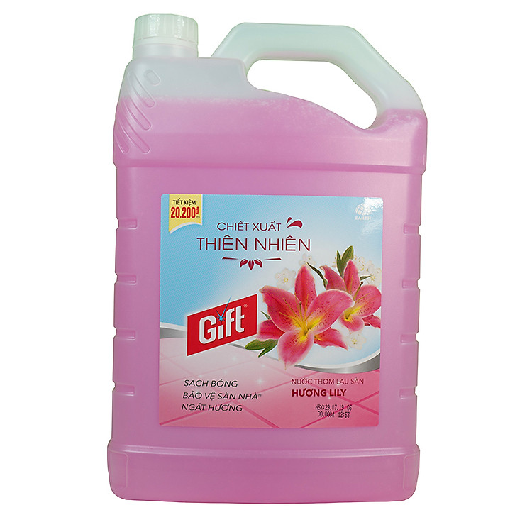 Nước Lau Sàn Hương Lily Gift 3.8kg