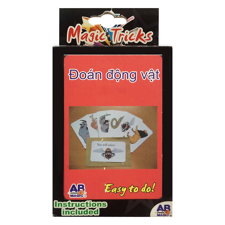 Đồ Chơi Ảo Thuật Đoán Động Vật Magic Wacky