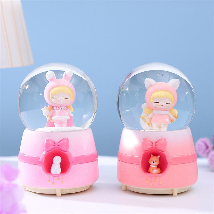 Quả Cầu Tuyết Có Nhạc Và Đèn Công Chúa Cáo Nhỏ - Ảnh 2