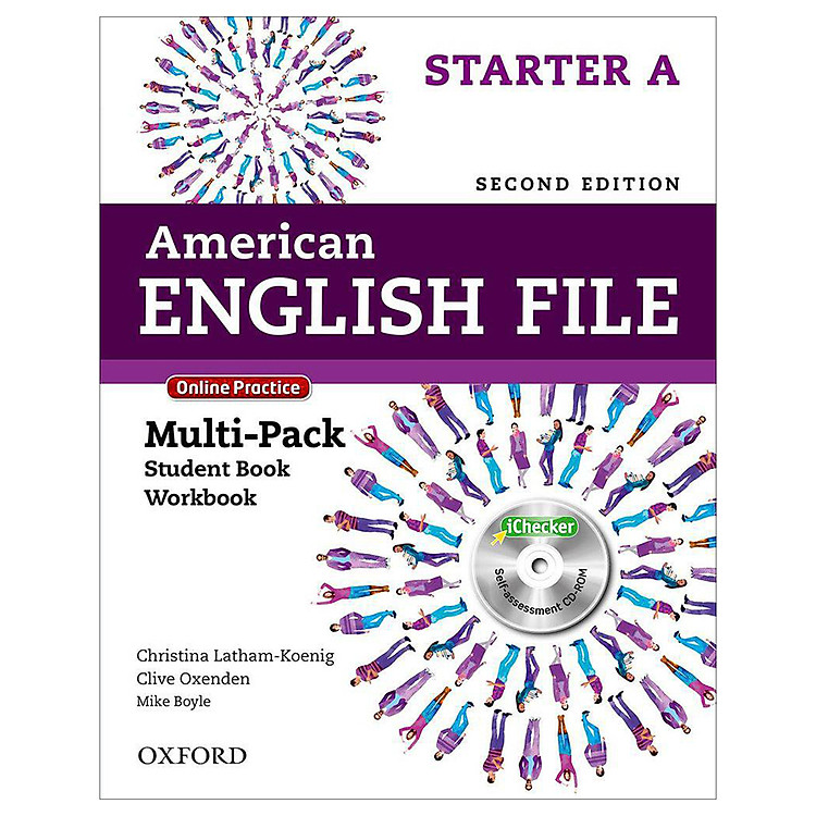 Sách American English File Starter A Multi-Pack with Online Practice and iChecker