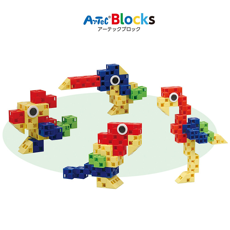 Bộ đồ chơi lắp ghép Artec chim Chính hãng Giá tốt - Hình ảnh 2