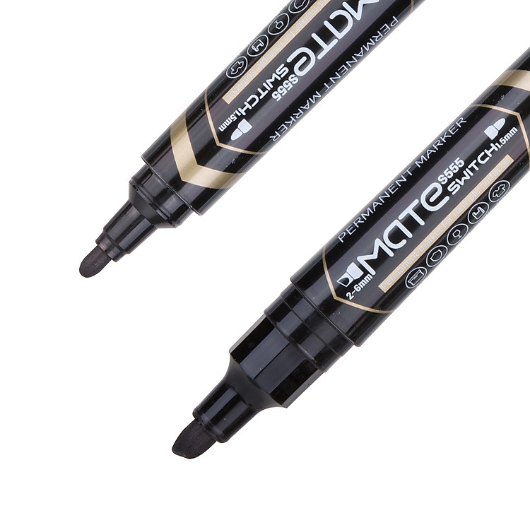 Bút Dạ Kính Deli ES555 (10 cây) - Ảnh 4