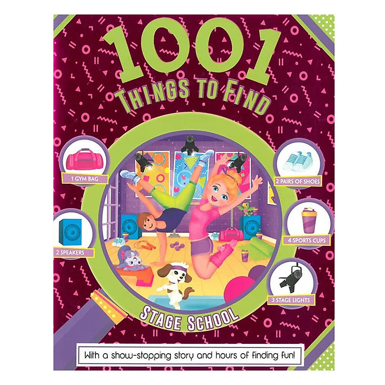 Sách 1001 Things to Find: Stage School