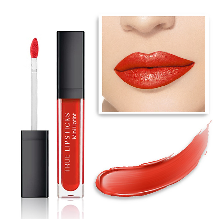 Son kem lì Truesky Liptint 5 màu siêu mịn, siêu mướt và lên chuẩn màu - Chính Hãng Giảm Thâm Môi