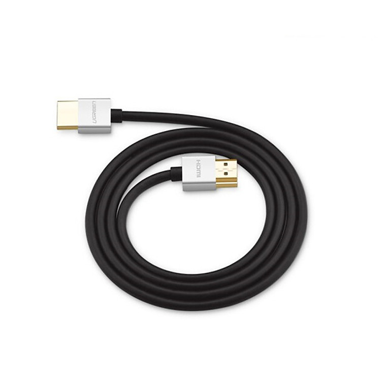 Cáp tín hiệu HDMI 2.0 Sợi Siêu Nhỏ Cao Cấp dài 1.5M màu đen HD30477Hd117 Hàng chính hãng