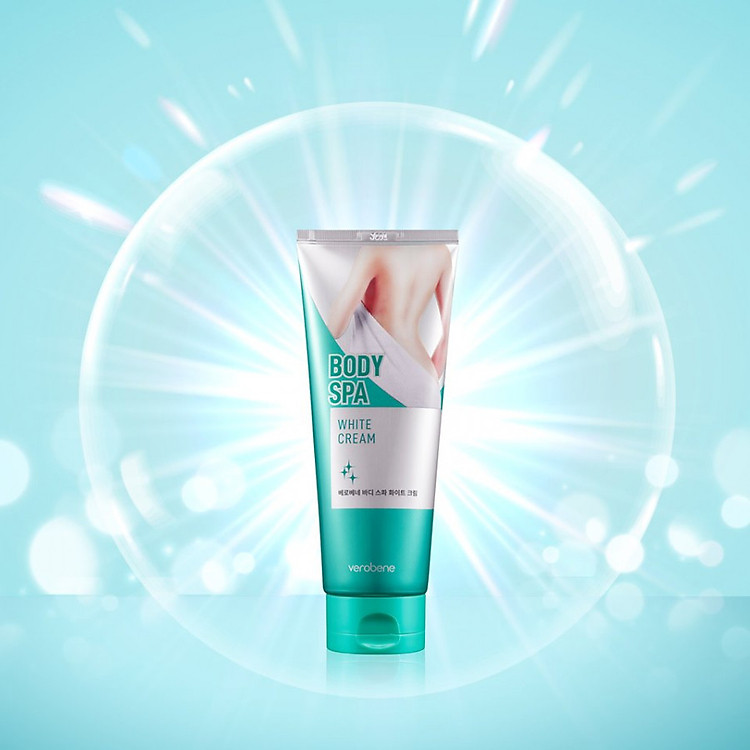 Kem Dưỡng Trắng Da Toàn Thân (Hàn Quốc) Verobene BODY Spa White Cream 200ml