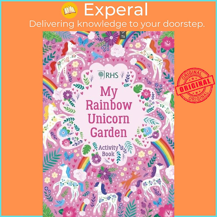 Sách - My Rainbow Unicorn Garden Activity Book: A Magical World of Gardening by Natalie Briscoe (UK edition, paperback)