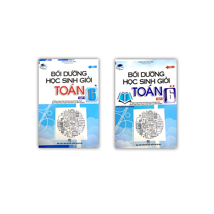 Bồi Dưỡng Học Sinh Giỏi Toán 6 (tập 1 + 2)