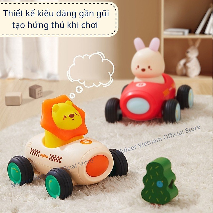 Xe ô tô nhạc đèn Mideer cho bé Chính hãng Giá tốt - Hình ảnh 5