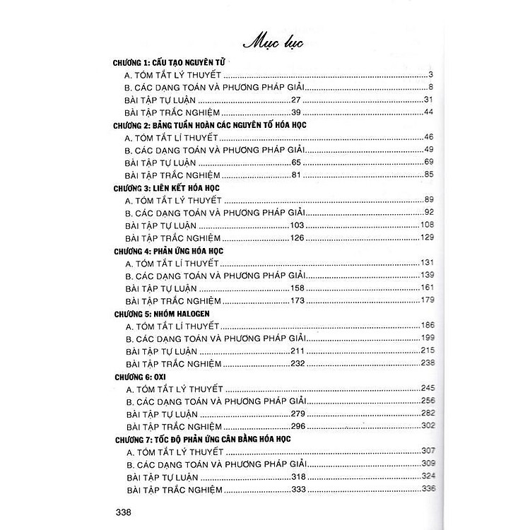 Trọng Tâm Kiến Thức Hóa Học Lớp 10 - Ảnh 7