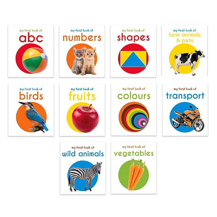 My First Library: Boxset of 10 Board Books for Kids - Ảnh 5