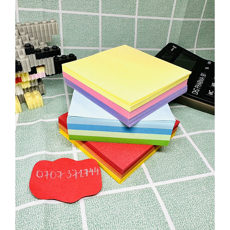 Giấy Gấp Hạc 520 Tờ (10 màu) - Ảnh 7