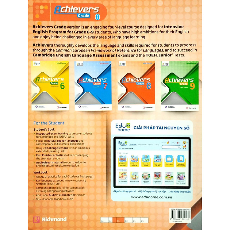 Achievers Grade 8 Workbook - Ảnh 6