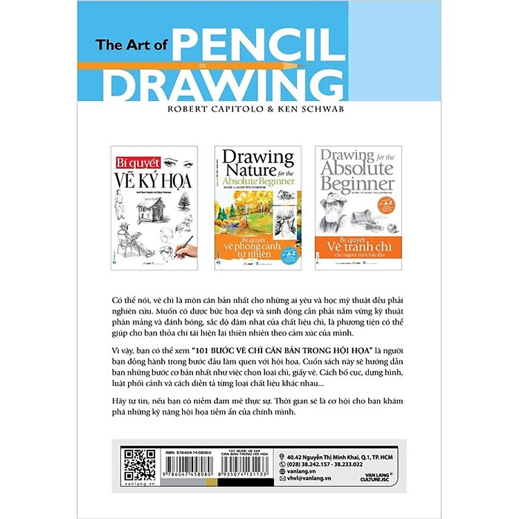101 Bước Vẽ Chì Căn Bản Trong Hội Họa - Ảnh 2