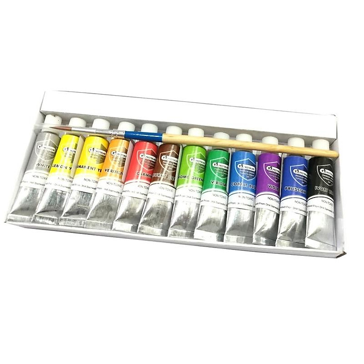 Màu Nước Tempera Materart 12 Màu - Ảnh 4