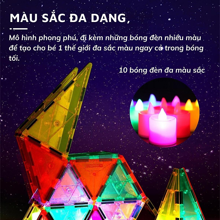 Mua Đồ chơi xếp hình nam châm Mag-Wisdom Chính hãng Tiết kiệm - Hình ảnh 5