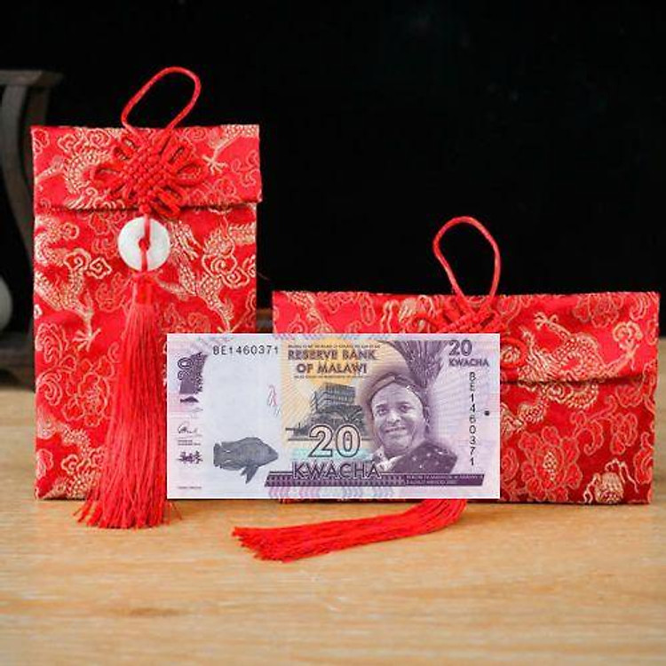 Túi gấm màu tím 20 Malawi