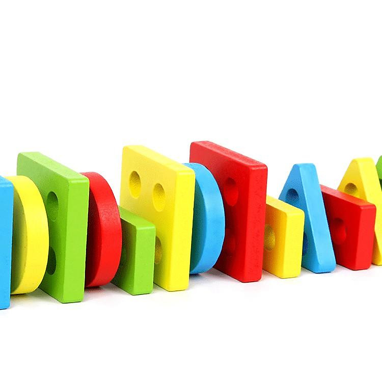 Mua Bộ Xếp Hình Thả Khối Montessori Babo Chính hãng Giá tốt - Hình ảnh 5